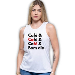 Regata Feminina Café - Ca Fé
