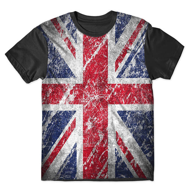 Camiseta Bandeira Reino Unido England
