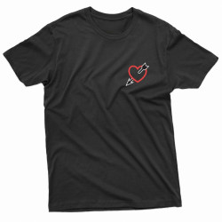 Camiseta Flecha Coração