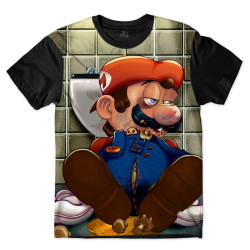 Camiseta Mario Doidão Mushroom