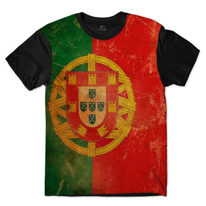 Camiseta Bandeira Portugal 