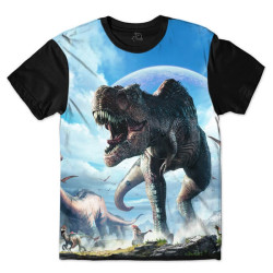Camiseta Infantil Dinossauro