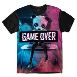 Camiseta Game Over Panda