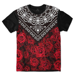 Camiseta Rosas Mandala