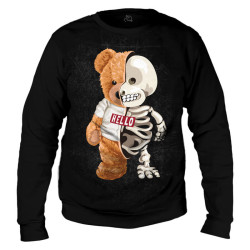 Blusa de Moletom Teddy Bear Skeletor