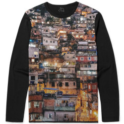 Camiseta Manga Longa Favela