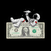 Moletom com Capuz Dolar Astronauta