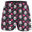 Shorts Bermuda Masculina Skull Pink Star