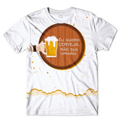 Camiseta Eu Quero Cerveja