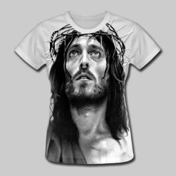 Camiseta Baby Look Jesus Cristo