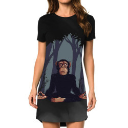 Vestido Chimpanzé Meditando