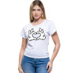 Camiseta Babylook Feminina Love Hands (Feminina)