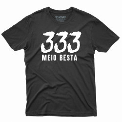 Camiseta 333 Meio Besta