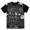 Camiseta Galáxias e Planetas