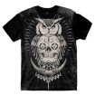 Camiseta Caveira Mexicana Coruja -Skull