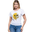 Camiseta Babylook Feminina Smiley Dead Face (Feminina)