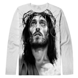 Camiseta Manga Longa Jesus Cristo