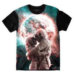 Camiseta Infantil Love In Space