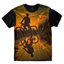 Camiseta Infantil Biker Word