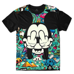 Camiseta Infantil Mickey Fuc