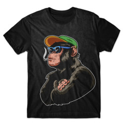 Camiseta Monkey Style Glass