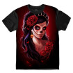 Camiseta Infantil Caveira Mexicana Muerto