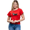 Camiseta Babylook Feminina Skeleton Dog