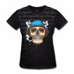 Camiseta Baby Look Madruga Skull