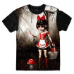 Camiseta Girl Gotic Mushroom