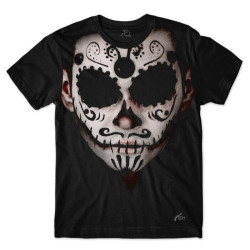 Camiseta Caveira Mexicana Los muertos