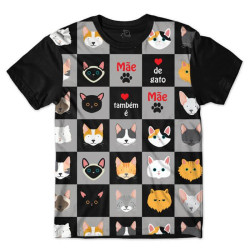 Camiseta Mãe de Gato
