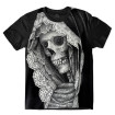 Camiseta Caveira Skull Freira