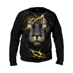 Blusa de Moletom Black Lion